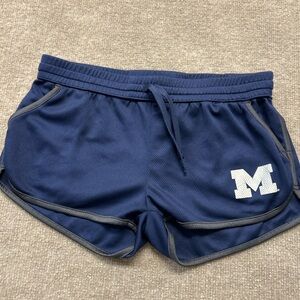 Pro Edge Navy Blue Women's Athletic Shorts